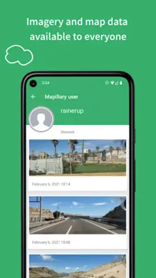 Mapillary android App screenshot 0